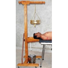 Shirodhara Stand - Wooden With Head Support