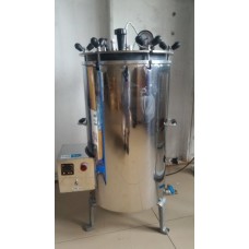 Inner & Outer SS 304 Vertical Autoclave