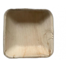 Square Areca Leaf Deep Bowl