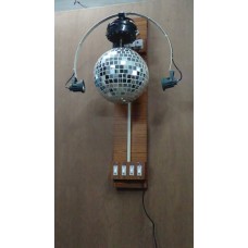 Mirror Ball with Pin-Spots & Rotating Motor