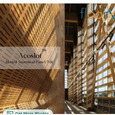 Wooden Slotted Acoustic Panel
