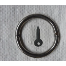 Bull Nose Ring stainless Steel 