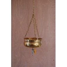 SHIRODHARA POT (Brass) with Oil Flow Control Valve