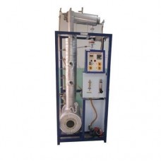 SIEVE PLATE DISTILLATION COLUMN APPARATUS