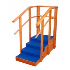 Training Stairs with Metal Base