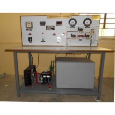 Vapor Compression Refrigeration Test Rig