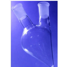 Pear Shape Flask Two Neck